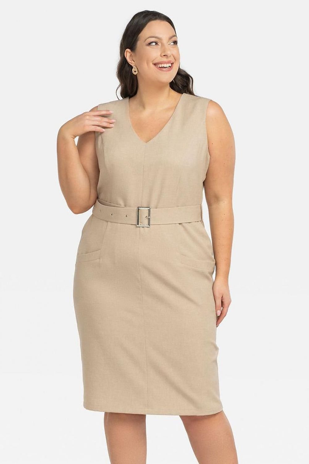 Plus size dress model 198157
